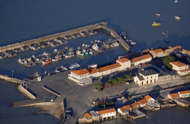 Logis Hotel Le Terminus Bourcefranc Buitenkant foto